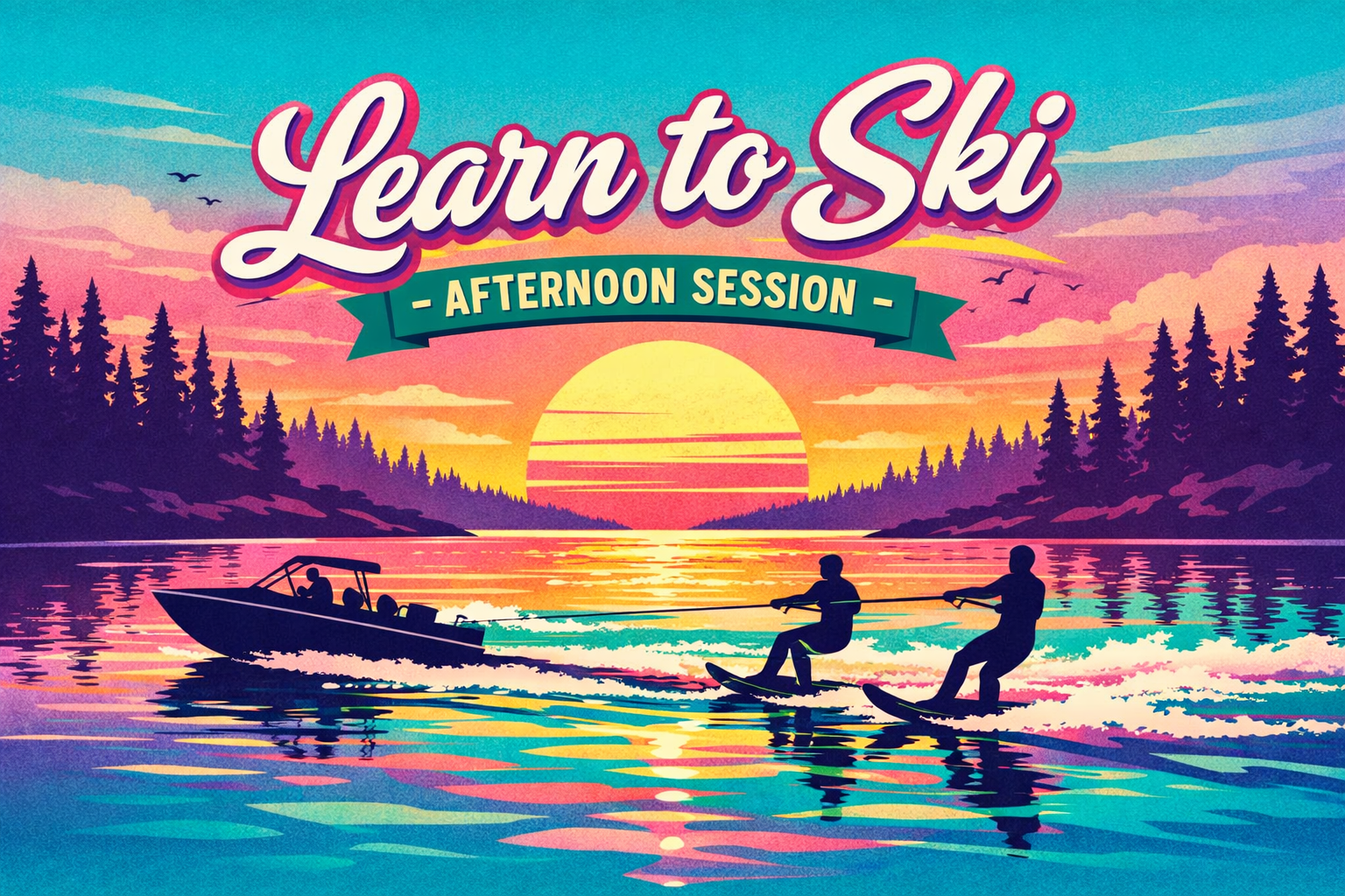 Learn to Ski – Afternoon Session 🌊