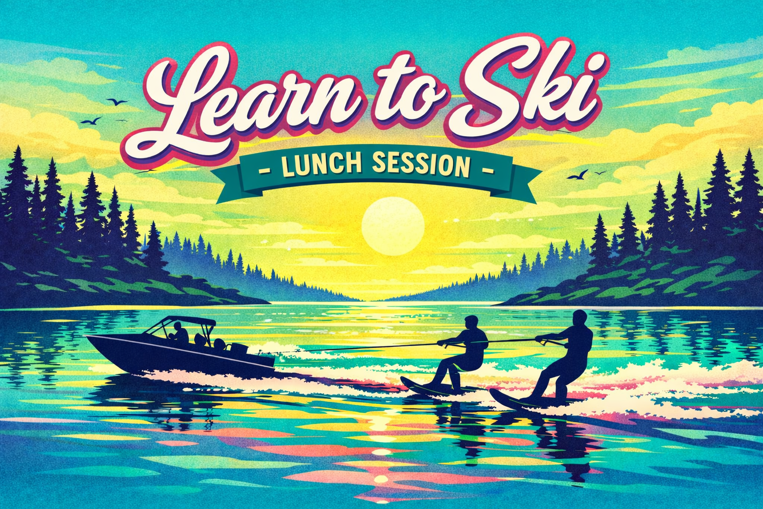 Learn to Ski – Lunch Session ☀️