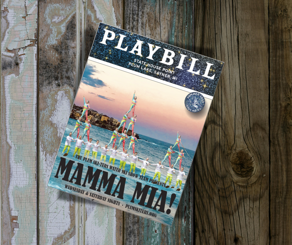 Plum Ski-ters Souvenir Program Book