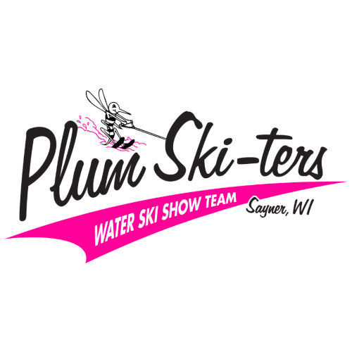 Plum Ski-ters Stickers & Postcards