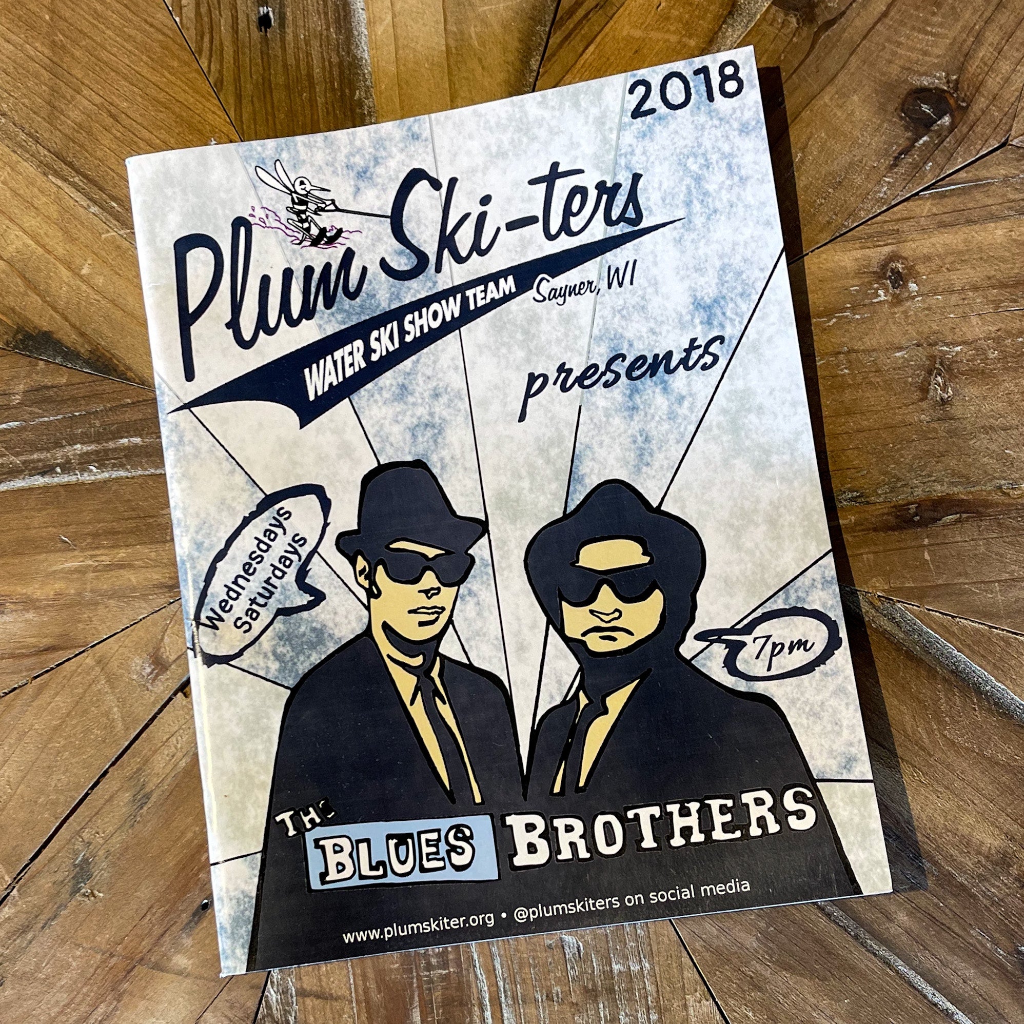 Plum Ski-ters Souvenir Program Book